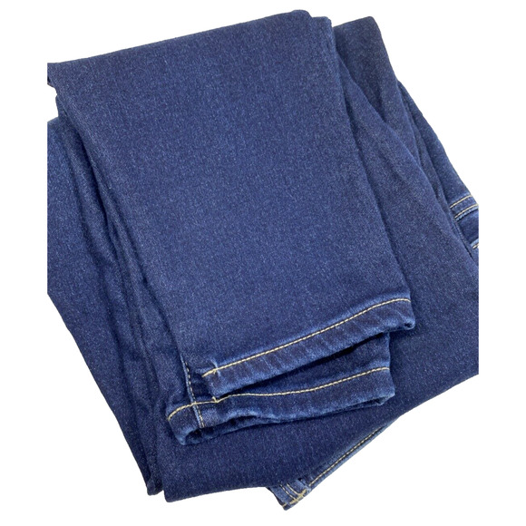 M Jeans Maurices Womens Size M-Reg 28" W Dark Wash Denim Stretch Skinny Mid Rise - Picture 12 of 12